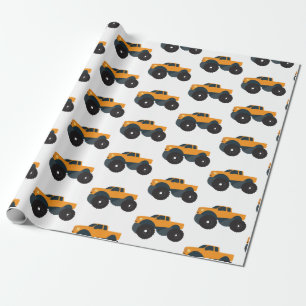 Monster Truck Cadeaupapier