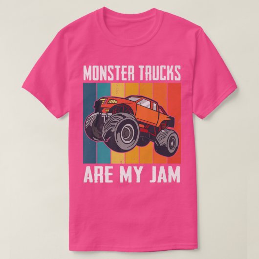 Monster Truck Car T-shirt (Design voorkant)