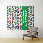 Monster Truck Childrens Wandkleed (In Situ (horizontaal))