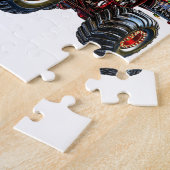 Monster Truck Christmas - Puzzle modifiable (Côté)