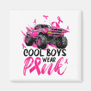 Monster Truck Cool Boys Draag NK Borstkanker Award Magneet
