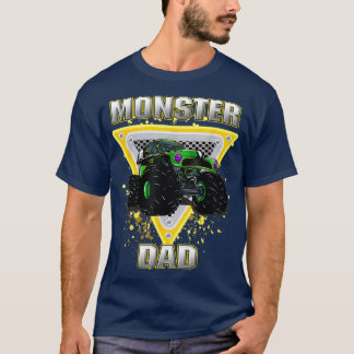 Monster Truck Dad Retro Monster Truck T-shirt