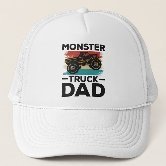 Monster Truck Dad Trucker Pet (Voorkant)
