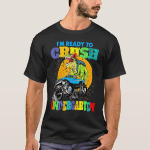 Monster Truck Dinosaur dat ik klaar ben om Kinderg T-shirt