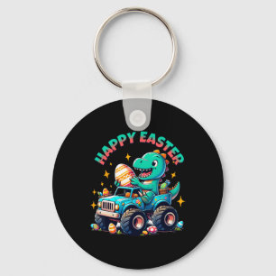 Monster Truck Dinosaurus Jongens Pasen Graphic Top Sleutelhanger