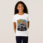 Monster Truck Easter Egg Party T-shirt (Voorkant volledig)
