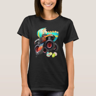 Monster Truck Eggs Easter Egg Boys Kinder T-shirt