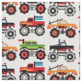 Monster Truck Fabric Stof (Close Up)