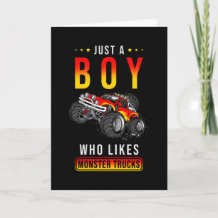 Monster Truck Gift Kaart