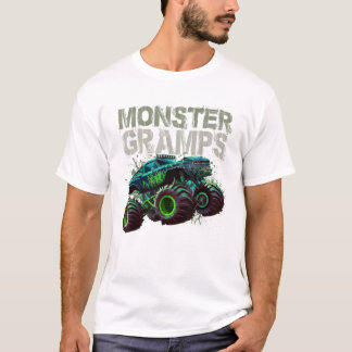 Monster Truck Gramps Family T-shirt
