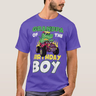 Monster Truck Grandpa van de Birthday Boy T-shirt