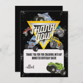 Monster Truck - Hartelijk dank Kaart (Voorkant / Achterkant)
