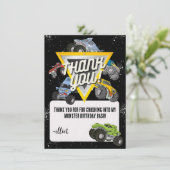 Monster Truck - Hartelijk dank Kaart (Staand voorkant)