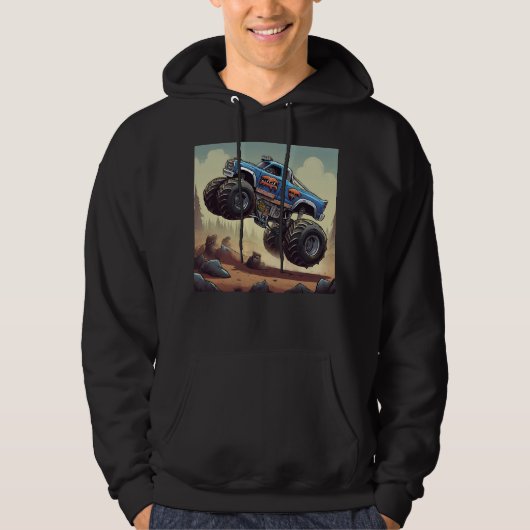 Monster Truck Hoodie (Voorkant)