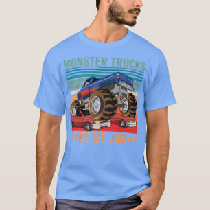 Monster Truck is My Jam Retro 2054 T-shirt