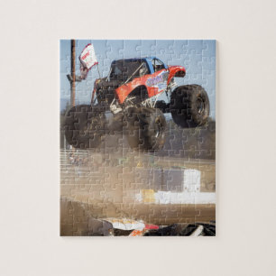 Monster Truck Jumping Legpuzzel