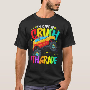 Monster Truck klaar om te verpletteren zevende kla T-shirt