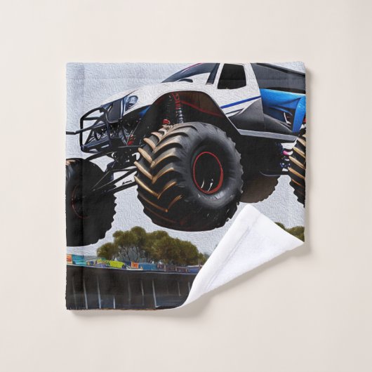 Monster Truck Launch, (Gant de toilette)