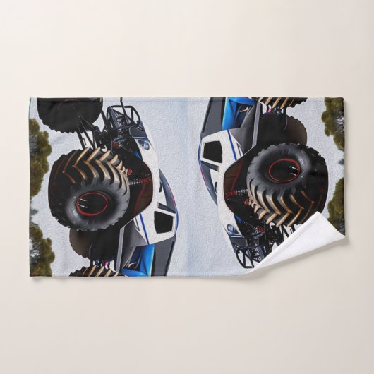 Monster Truck Launch, (Serviette à main)