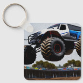 Monster Truck Launch, Keyring Sleutelhanger (Voorkant)