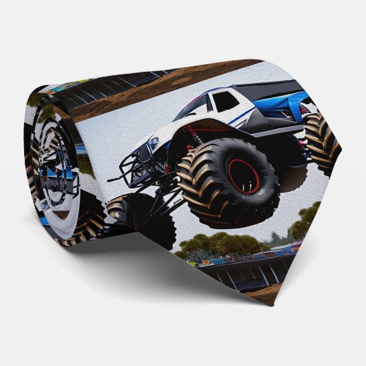 Monster Truck Launch, Mannen Stropdas (Opgerold)