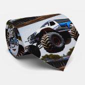 Monster Truck Launch, Mens Cravate (Roulé)