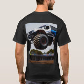 Monster Truck Launch, Mens Tshirt (Dos)