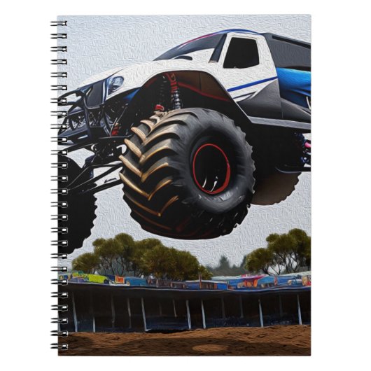 Monster Truck Launch, Notitieboek (Voorkant)