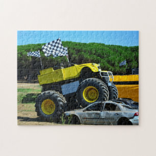 Monster Truck Legpuzzel