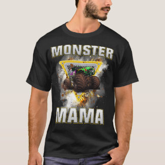 Monster Truck Mama Retro Monster Truck T-shirt