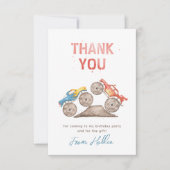 Monster Truck Merci Cartes | Truck Party (Devant)