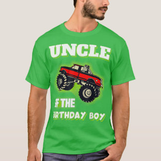 Monster Truck Oom van de Birthday Boy Theme Birt T-shirt