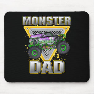 Monster Truck Pap Fathers Day Monster Truck is mij Muismat