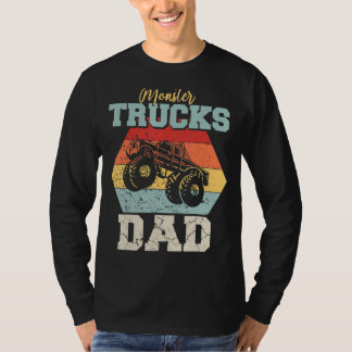Monster Truck Papa Retro Monster Truck T-shirt