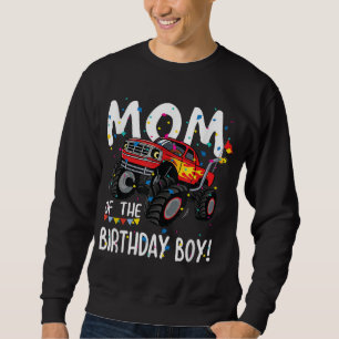 Monster Truck Party Mam van Birthday Boy Gift Trui