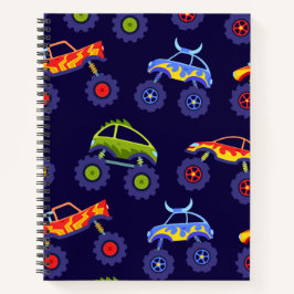 Monster Truck Primaire Compositie Notitieboek