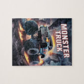 Monster Truck Puzzel (Horizontaal)