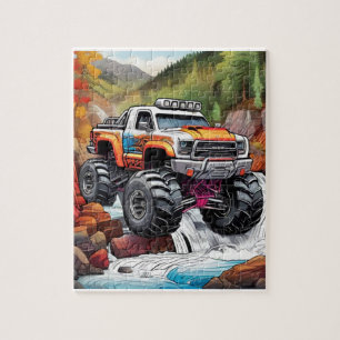 Monster Truck puzzel
