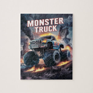 Monster Truck Puzzel voor Kinderen