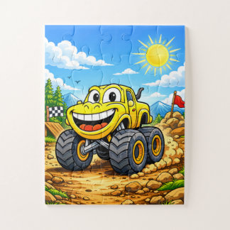 Monster Truck Puzzel voor Kinderen van 3-5 jaar