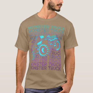 Monster Truck Retro T-shirt