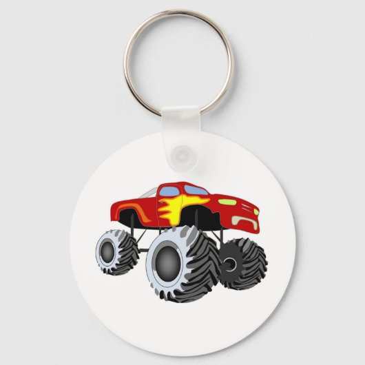 Monster Truck Sleutelhanger (Voorkant)