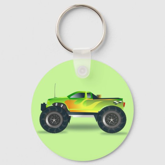 Monster Truck Sleutelhanger (Voorkant)