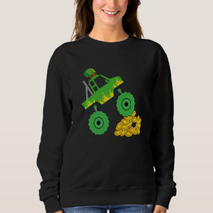 Monster Truck St Patrick-dag Kinderen Jongens Peut Trui