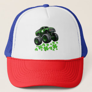 Monster Truck St. Patrick's Day Iers Geluk Trucker Pet