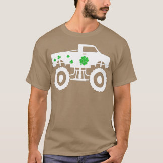 Monster Truck St Patricks Day T-shirt