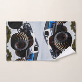 Monster Truck Start Bad Handdoek (Handdoek)
