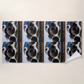 Monster Truck Start Strandlaken (Voorkant)