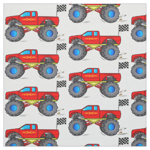 Monster Truck Stof
