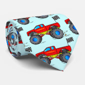 Monster Truck Stropdas (Opgerold)